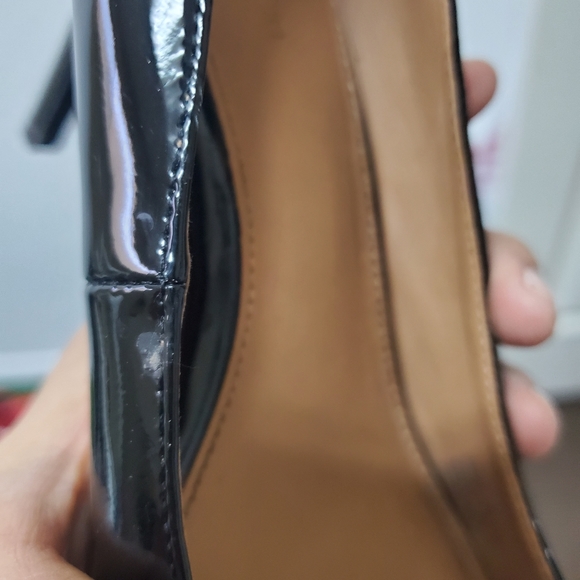 CALVIN KLEIN 'Garda' Peep Toe Platform Pumps - Picture 8 of 11